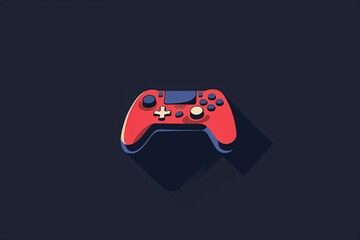 Beautiful and stylish joystick logo.