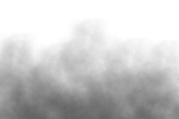 png smoke or fog on transparent background - obrazy, fototapety, plakaty