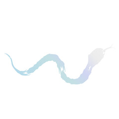 白蛇・巳・蛇・へびのイラスト素材　ベクター