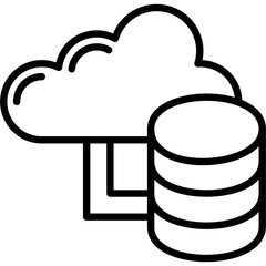 Cloud storage Icon