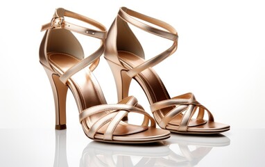 Strappy Starlet heeled sandal pair.