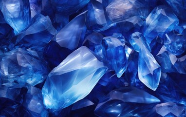 Sublime Sapphire solid background.