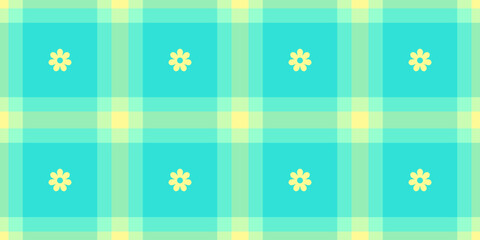 Spring gingham pattern, seamless checked plaids. Pastel vichy background for print wrapping paper, gif card, invitation, Easter holiday design.