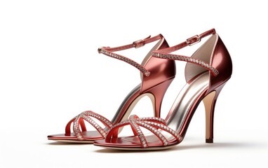 Strappy Starlet heeled sandal pair.