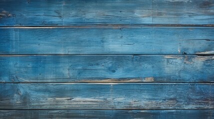 Medium blue weathered wooden plank texture background