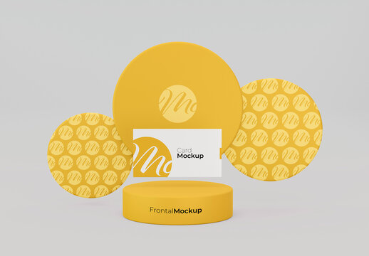 Floating Card In Podium