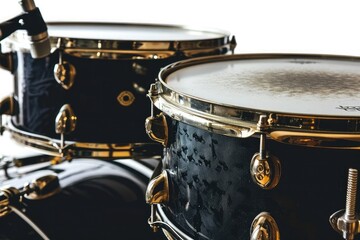 Fototapeta na wymiar drum kit on the drum