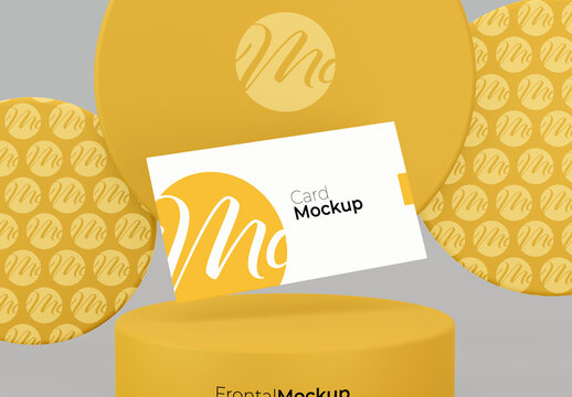 Zoom View Floating Card In Podium
