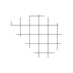 Geometric Abstract Decorative Shape Universal trendy Design Element