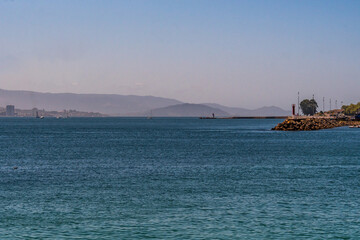 Paisaje en Cangas de Morrazo, Galicia.