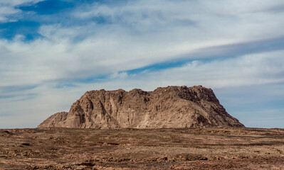 Fototapeta premium rocks in the desert in Egypt