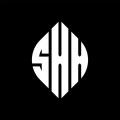 SXX circle letter logo design with circle and ellipse shape. SXX ellipse letters with typographic style. The three initials form a circle logo. SXX circle emblem abstract monogram letter mark vector.