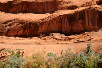 Small Ancient Building Canyon De Chelly