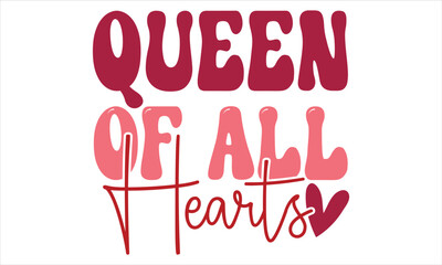 Retro Valentine Tshirt Design Template