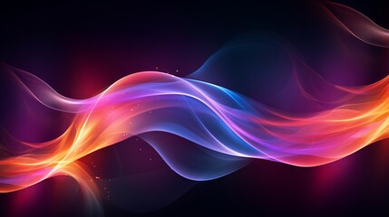 Abstract Energy Flow Background AI Generated