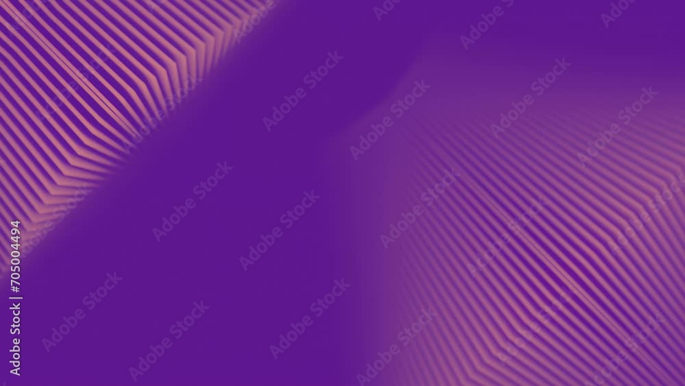 Poster Background with seamless loop animation of dynamic pattern. 3d rendering 4K