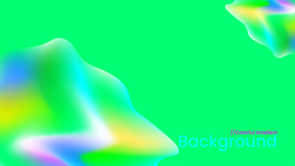 abstract colorful background with blured Gradient