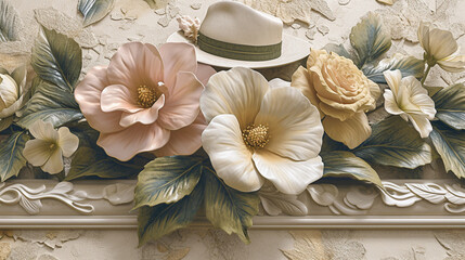 still life with flowers