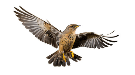 Obraz premium Circaetus bird isolated on a transparent background