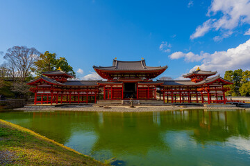 京都 平等院の風景