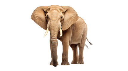 Obraz premium Elephant isolated on a transparent background