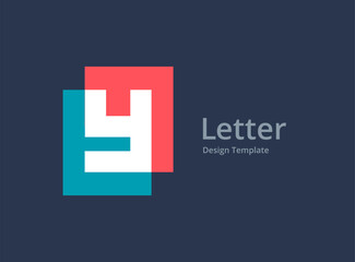 Letter Y logo icon design template elements