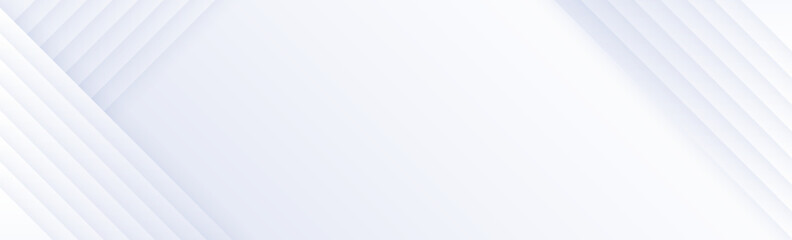 Obraz premium Light blue diagonal gradient lines footer background. Abstract weave stripes arrow wallpaper. Wide geometric universal header. Vector tech backdrop for flyer, poster, banner, brochure, booklet, footer