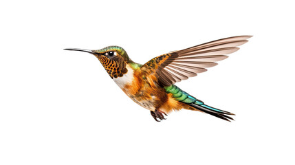 Obraz premium Hummingbird isolated on a transparent background