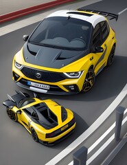 the car