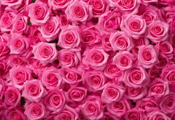 Pink natural roses background for wedding or Valentine day Top down view stock photoRose Flower Pink Color Backgrounds Flower Valentine's Day