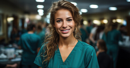 Obraz premium nurse and team