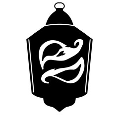 flower zodiac  Lantern vecter