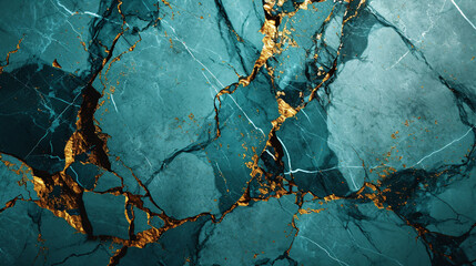 Fototapeta premium blue paint on the wall