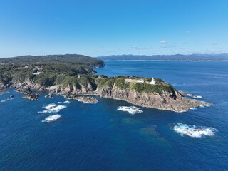 和歌山県最南端の紀伊大島 ドローン空撮
