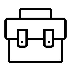 briefcase line icon