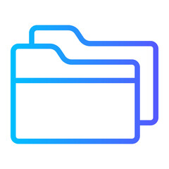 folder gradient icon