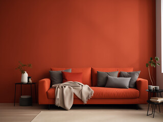 Creative colorful Interior illustration