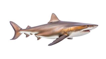 Shark isolated on a transparent background