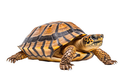 Fototapeta premium Turtle isolated on a transaprent background