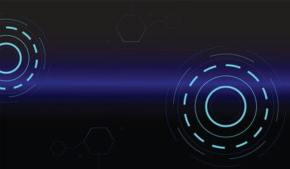 Abstract technology background Hi-tech communication concept innovation background vector illustration