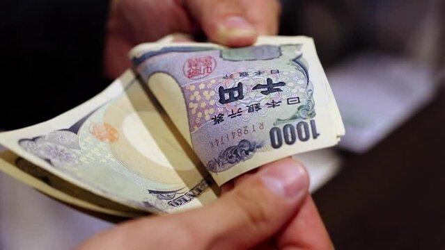 金銭取引、貨幣の数える
