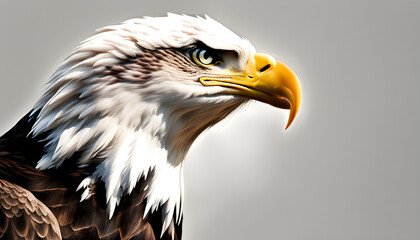 Obraz premium Isolate Eagle