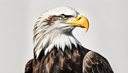Obraz premium Isolate Eagle
