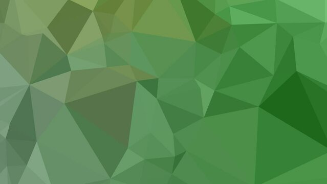 Motion Canvas: Triangles Racing from Sky to Earth - green, pink, blue