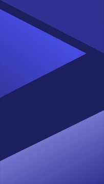 Simple blue geometric animated background