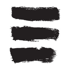 set of splashes and black and white brush background