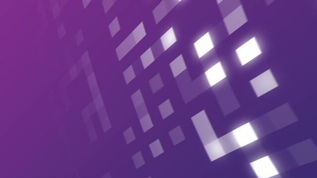 Simple purple technology tunnel background with simple tile