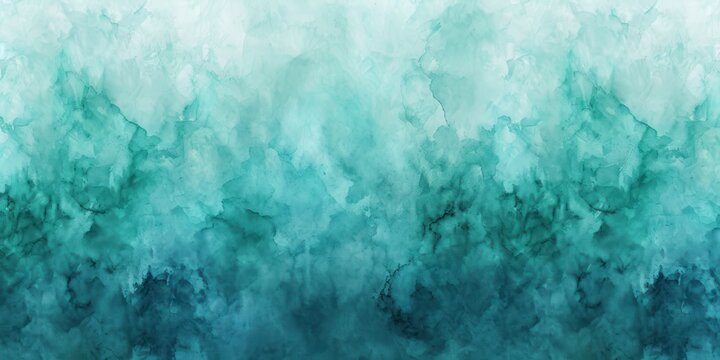 A tranquil blend of blue and green watercolor, ideal for serene, nature-inspired designs and backgrounds.