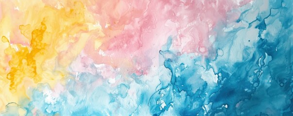Watercolor Abstract Impasto Background
