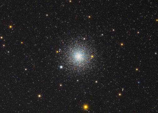 Messier 3 was formed soon(ish) after the universe came to existence. It is 11.4 billion years old.
Messier 3 (NGC 5272) is a globular star cluster in the constellation of Canes Venatici, 32600 light 